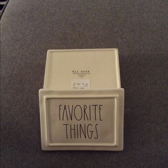 Rae Dunn Favorite Things Jewelry Box NWT - Picture 3 of 3